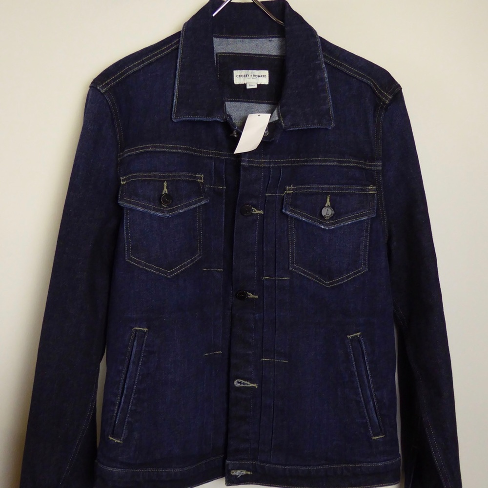 Crosby & Howard Stretch Denim Jean Jacket NWT